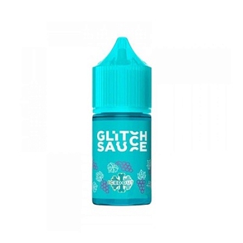 Жидкость для ЭСДН Glitch Sauce Iced Out SALT Grape King 30мл 20мг.